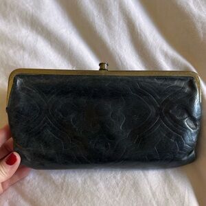 Hobo Lauren Wallet - embossed leather